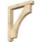 Ekena Millwork Westlake Craftsman Rough Sawn Bracket w/ Offset Brace, Douglas Fir, 6"W x 38"D x 44"H BKT0604X38X44WTL04RDF - alternate 1